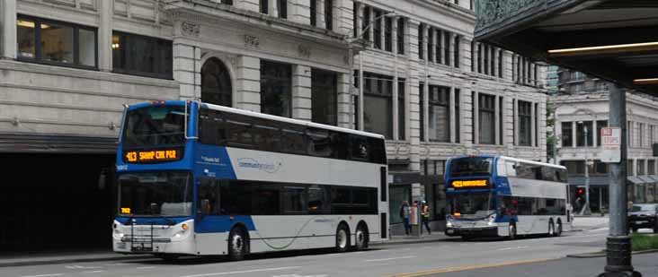 Community Transit ADL Enviro500 10812 & Enviro500MMC 15814